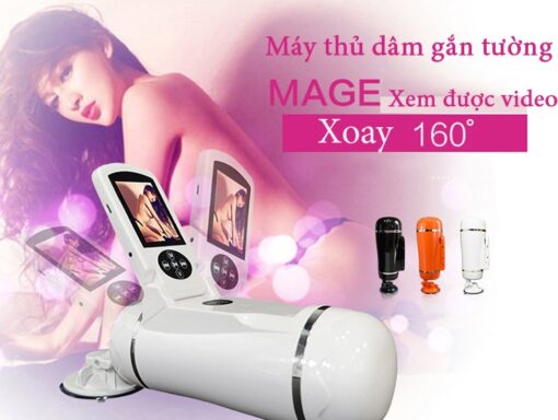 Sextoy cho nam cốc gắn tường màn hình LCD xem video USA