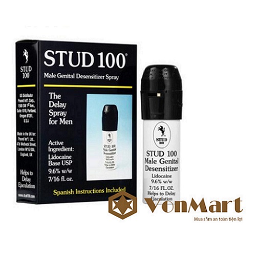 Stud 100 Spray chai <span class='marker'>ghẹ</span> lâu ra