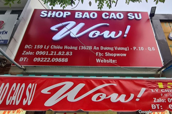 Shop bao cao su Wowo