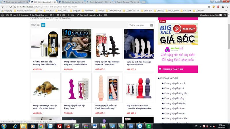 Mua sextoy lazada đã bán chưa?