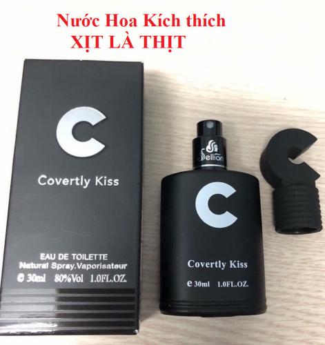 Nước hoa kích dục nữ siêu mạnh CK COVERTLY KISS